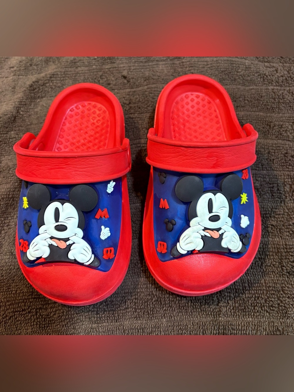 TD Mickey Mouse Clogs